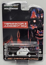 1987 Chevy Caprice - Terminator 2 Judgment Day - Hollywood Series 29 1:64 Scale Terminator 2, 1:64 Scale