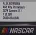 Alex Bowman 2024 Ally Throwback 1:64 Nascar Diecast Chassis - C482461ALDAL