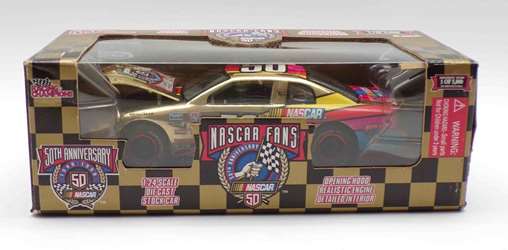 **Box Damaged See Pictures** 1998 50th Anniversary 1:24 Racing Champions Diecast **Box Damaged See Pictures** 1998 50th Anniversary 1:24 Racing Champions Diecast 