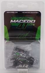 Carson Macedo 2024 Albaugh #41 1:50 Sprint Car Diecast Carson Macedo, sprint diecast, diecast collectibles, dirt racing, sprint car, diecast cars, die-cast, racing collectibles, nascar die cast, lionel nascar, lionel diecast, action diecast, university of racing diecast, nhra diecast, nhra die cast, racing collectibles, historical diecast, nascar hat, nascar jacket, nascar shirt