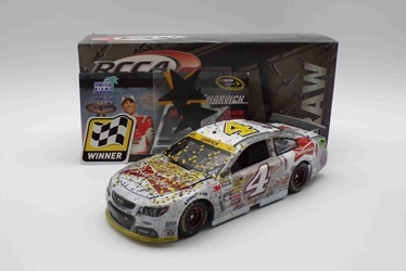 **DIN #1 ** Kevin Harvick 2014 Budweiser  / Homestead Win / Raw 1:24 RCCA Elite Diecast **Damaged See Pictures** **DIN #1 ** Kevin Harvick 2014 Budweiser  / Homestead Win / Raw 1:24 RCCA Elite Diecast **Damaged See Pictures** 