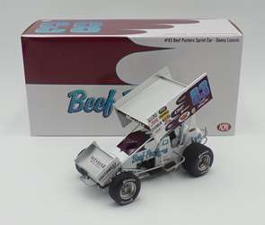 Danny Lasoski 2024 Beef Packers  #83 1:18 Sprint Car Diecast Danny Lasoski, sprint diecast, diecast collectibles, dirt racing, sprint car, diecast cars, die-cast, racing collectibles, nascar die cast, 