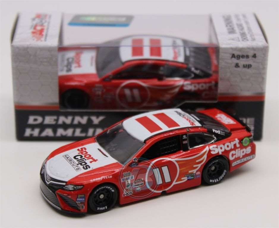 Denny Hamlin 2017 Sports Clips Darlington Throwback 1:64 Nascar Diecast