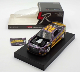 ** Hood Off See Pictures** Ryan Blaney 2022 Advance Auto Parts 1:24 Color Chrome Nascar Diecast ** Hood Off See Pictures** Ryan Blaney 2022 Advance Auto Parts 1:24 Color Chrome Nascar Diecast