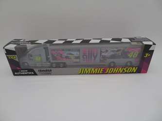 Jimmie Johnson 2020 Ally One Final Time 1:64 Nascar Authentics Hauler Jimmie Johnson, Nascar Authentics Hauler, NASCAR Diecast