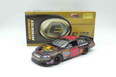 ** Damaged Read Description** Kevin Harvick Autographed 2006 #29 GM Goodwrench/Bare Naked Ladies Raced Win 1:24 RCCA Elite Diecast ** Damaged Read Description** Kevin Harvick Autographed 2006 #29 GM Goodwrench/Bare Naked Ladies Raced Win 1:24 RCCA Elite Diecast  