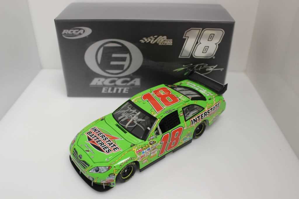 Kyle Busch Autographed 2009 Interstate Batteries 1:24 Nascar