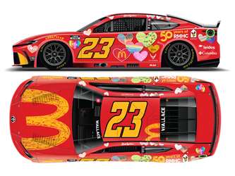 *Preorder* Bubba Wallace 2024 McDonalds Gift To RMHC 1:64 Nascar Diecast Bubba Wallace, Nascar Diecast, 2024 Nascar Diecast, 1:64 Scale Diecast,