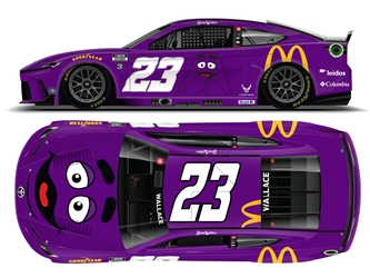 *Preorder* Bubba Wallace 2024 McDonalds Grimace 1:64 Nascar Diecast Bubba Wallace, Nascar Diecast, 2024 Nascar Diecast, 1:64 Scale Diecast,