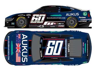 *Preorder* Cam Waters 2024 Buildsubmarines.com / Aukus 1:64 Nascar Diecast - FOIL NUMBER DIECAST Cam Waters, Nascar Diecast, 2024 Nascar Diecast, 1:64 Scale Diecast,