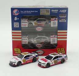 Chase Elliott / Dale Jr Throwback 1:64 Nascar Diecast 2-pack Chase Elliott, Dale Jr, Nascar Diecast, 2024 Nascar Diecast, 1:64 Scale Diecast, Throwback, 2 pack