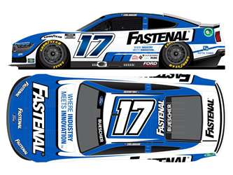 *Preorder* Chris Buescher 2025 Fastenal 1:24 Elite Nascar Diecast - FOIL NUMBER DIECAST Chris Buescher, Nascar Diecast, 2025 Nascar Diecast, 1:24 Scale Diecast, pre order diecast, Elite