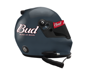 *Preorder* Dale Earnhardt Jr 2024 Budweiser Late Model Full Size Replica Helmet Dale Earnhardt Jr, Helmet, NASCAR, BrandArt, Full Size Helmet, Replica Helmet