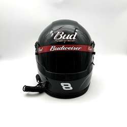 Dale Earnhardt Jr 2024 Budweiser Late Model Full Size Replica Helmet Dale Earnhardt Jr, Helmet, NASCAR, BrandArt, Full Size Helmet, Replica Helmet