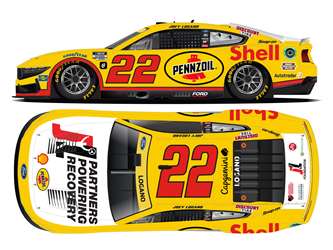 *Preorder* Joey Logano 2024 Shell-Pennzoil / Joey Logano Foundation 1:64 Nascar Diecast Joey Logano, Nascar Diecast, 2024 Nascar Diecast, 1:64 Scale Diecast,