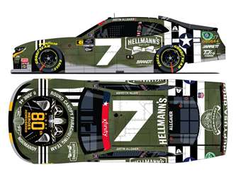 *Preorder* Justin Allgaier 2024 Hellmanns RCPT Salutes 1:24 Nascar Diecast - Xfinity Series Justin Allgaier, Nascar Diecast, 2024 Nascar Diecast, 1:24 Scale Diecast