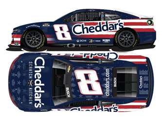 *Preorder* Kyle Busch 2024 Cheddars Salutes 1:24 Nascar Diecast Kyle Busch, Nascar Diecast, 2024 Nascar Diecast, 1:24 Scale Diecast