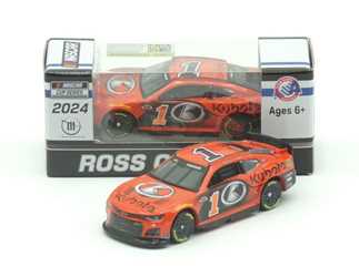 Ross Chastain 2024 Kubota 1:64 Nascar Diecast - FOIL NUMBER DIECAST Ross Chastain, Nascar Diecast, 2024 Nascar Diecast, 1:64 Scale Diecast