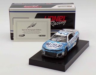Ross Chastain Autographed 2024 Busch Light 1:24 Nascar Diecast - FOIL NUMBER DIECAST Ross Chastain, Nascar Diecast, 2024 Nascar Diecast, 1:24 Scale Diecast