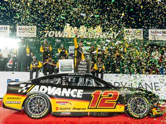 *Preorder* Ryan Blaney 2024 Advance Auto / Inaugural Iowa Speedway 6/16 Race Win 1:64 Nascar Diecast - FOIL NUMBER CAR Ryan Blaney, Nascar Diecast, 2024 Nascar Diecast, 1:64 Scale Diecast,