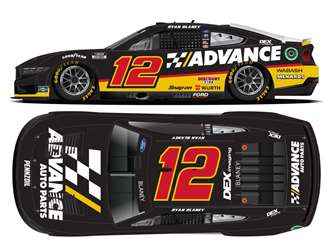 *Preorder* Ryan Blaney 2025 Advance Auto Parts 1:24 Elite Nascar Diecast - FOIL NUMBER DIECAST Ryan Blaney, Nascar Diecast, 2025 Nascar Diecast, 1:24 Scale Diecast, pre order diecast, Elite