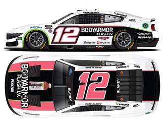 *Preorder* Ryan Blaney 2024 BODYARMOR Flash I.V. 1:24 Nascar Diecast Ryan Blaney, Nascar Diecast, 2024 Nascar Diecast, 1:24 Scale Diecast