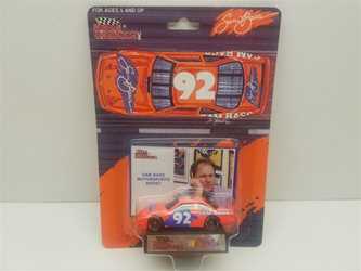 Sam Bass #92 1:64 Racing Champions Nascar Diecast Sam Bass nascar diecast, diecast collectibles, nascar collectibles, nascar apparel, diecast cars, die-cast, racing collectibles, nascar die cast, lionel nascar, lionel diecast, action diecast, university of racing diecast, nhra diecast, nhra die cast, racing collectibles, historical diecast, nascar hat, nascar jacket, nascar shirt