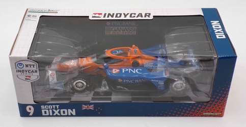 Scott Dixon / Chip Ganassi Racing, #9 PNC Bank  - NTT IndyCar Series 1:18 Scale IndyCar Diecast Scott Dixon, 2024,1:18, diecast, greenlight, indy